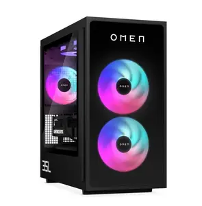 Игровой настольный ПК HP OMEN GT16-1471ng 35L с Ryzen 7 9800X3D, 32 ГБ ОЗУ, 2 ТБ SSD, NVIDIA RTX 5080, Windows 11