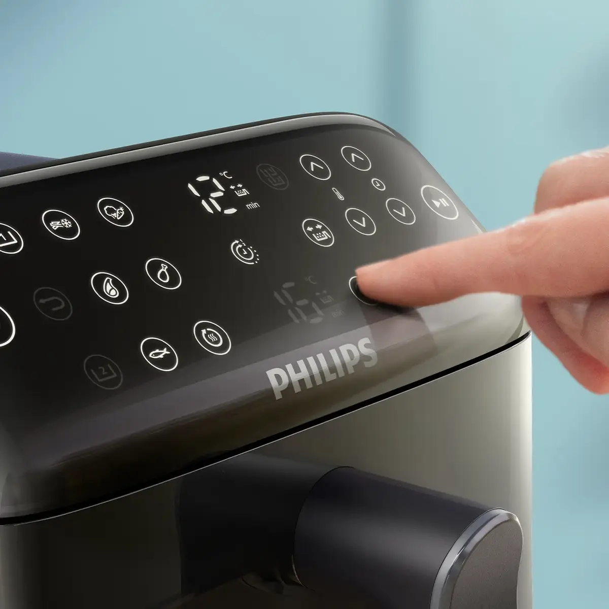 Gaisa cepamā krāsns Philips 4000 Series Dual Stack 10 L Photo 4
