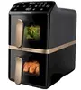 Philips 4000 Series Dual Stack Karstā gaisa friteris 10L Melns Photo 8