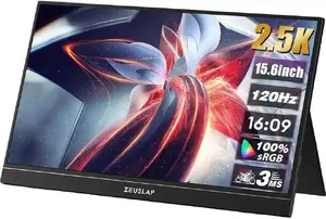15,6" monitors Zeuslap ZP156K — 2.5K IPS, 120 Hz