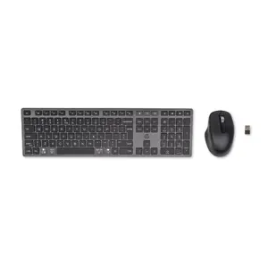 Keyboard and Mouse Combo KINGSTON HP 720 Multi-Device Rechargeable Wireless — Full-size USB + Bluetooth, QWERTY, Black