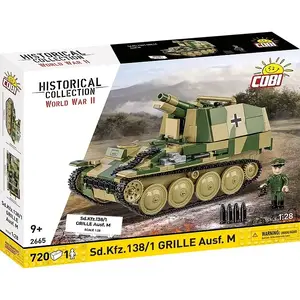 Construction model kit Cobi SD.KFZ.138/1 Grille, 720 pieces, display model