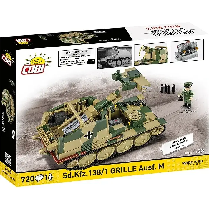 Cobi SD.KFZ.138/1 Grille konstruktors Photo 4