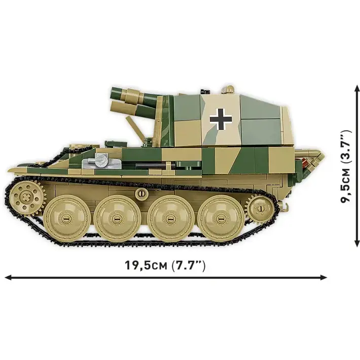 Cobi SD.KFZ.138/1 Grille konstruktors Photo 8