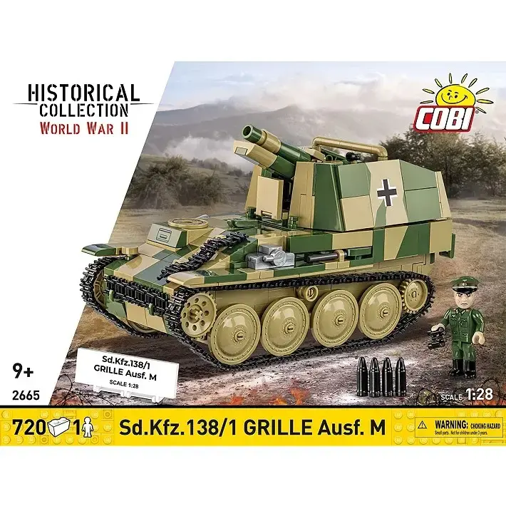 Cobi SD.KFZ.138/1 Grille konstruktors Photo 11