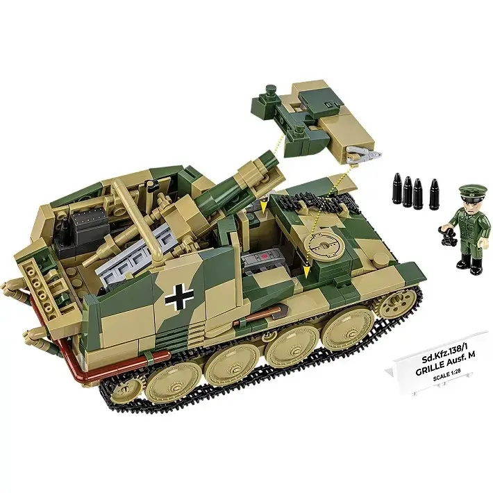 Cobi SD.KFZ.138/1 Grille konstruktors Photo 12