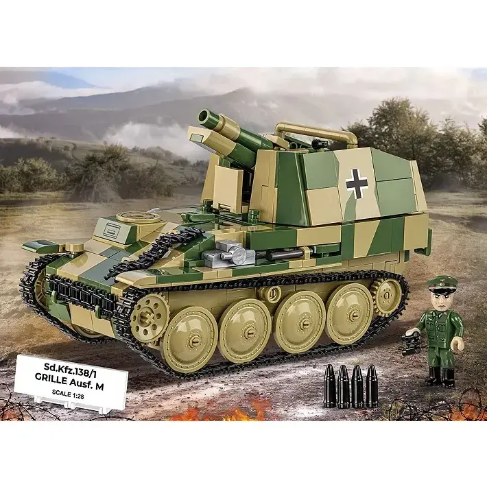 Cobi SD.KFZ.138/1 Grille konstruktors Photo 14