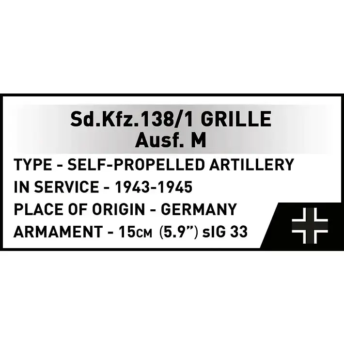 Cobi SD.KFZ.138/1 Grille konstruktors Photo 15