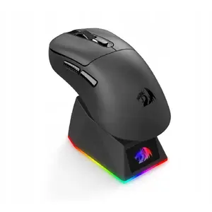 Vadu peles spēļu pele REDRAGON M998-STD-1K — abpusējs dizains, programmējamas pogas