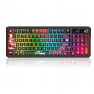 Mehāniskā tastatūra REDRAGON K719AK-RGB-PRO — kompakta izkārtojuma, RGB apgaismojums