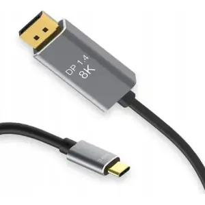 Adapter Zenwire USB-C to DisplayPort, black, model 1014354000