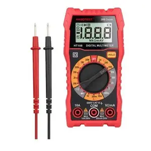 Digitālais multimetrs electro base HT108L — rokas mērinstruments sprieguma, strāvas un pretestības mērīšanai