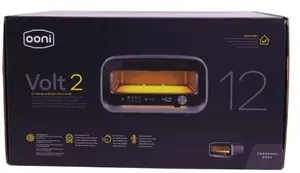 Electric pizza oven Ooni Volt 2 — compact countertop oven, grey