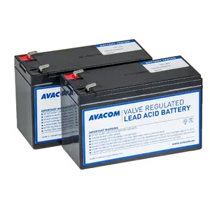 Battery renovation kit AVACOM AVA-RBC177-KIT — 2 replacement batteries for UPS models compatible with RBC177