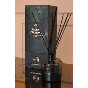 Room air freshener ODORO Bronze Dark Charms 200 ml — spray refill, 8 sprays per use
