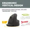 Fellowes Breyta Vertical Wireless Mouse Medium Photo 3