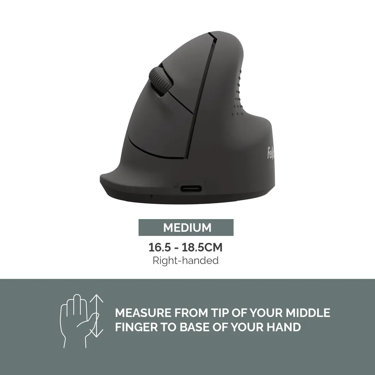 Fellowes Breyta Vertical Wireless Mouse Medium Photo 4