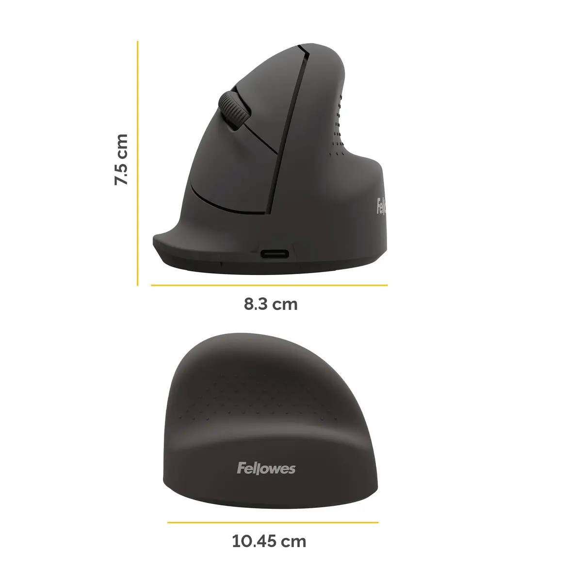 Fellowes Breyta Vertical Wireless Mouse Medium Photo 5