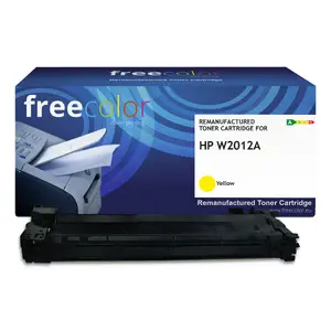 Тонер-картридж FREECOLOR K18856F7 совместимый с HP, жёлтый, ресурс 13 000 страниц, 1 шт