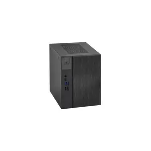 PC barebone ASRock DeskMeet X300 — корпус 8L, чипсет AMD X300, Socket AM4, DDR4, 4 слота, до 128 ГБ, БП 500 Вт, чёрный