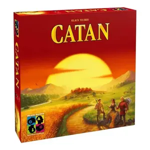 Настольная игра Brain Games Catan LV — стратегическая игра, латышское издание