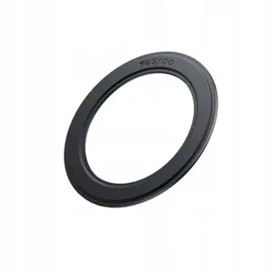 Phone mounting ring / stand yesido C208 — PU leather, iron sheet, black