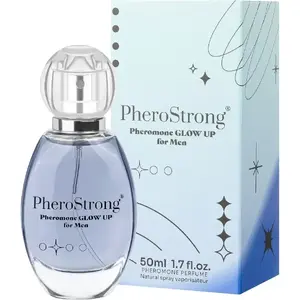 Vīriešu feromonu parfīms Pherostrong Glow Up, 50 ml — koncentrēta smarža ar feromoniem