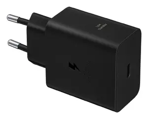 Charger Samsung EP-T6010NBEGWW — Indoor AC fast charger, USB-C 1 port, compatible with laptop, smartphone, tablet, black