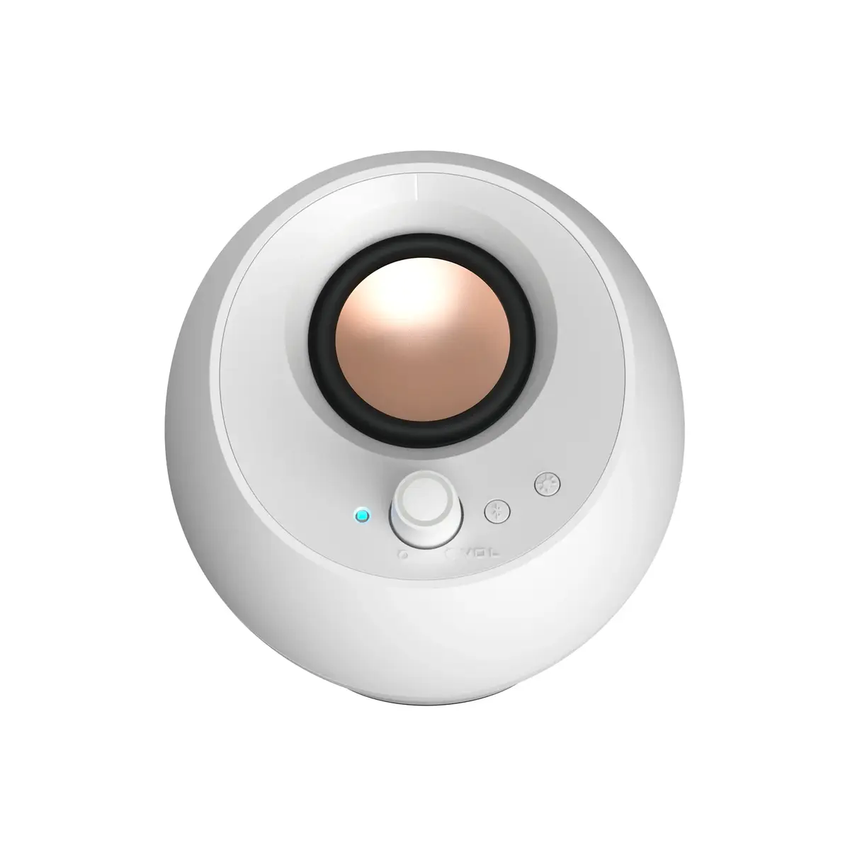 Galda skaļruņi Creative Pebble Pro White Photo 3