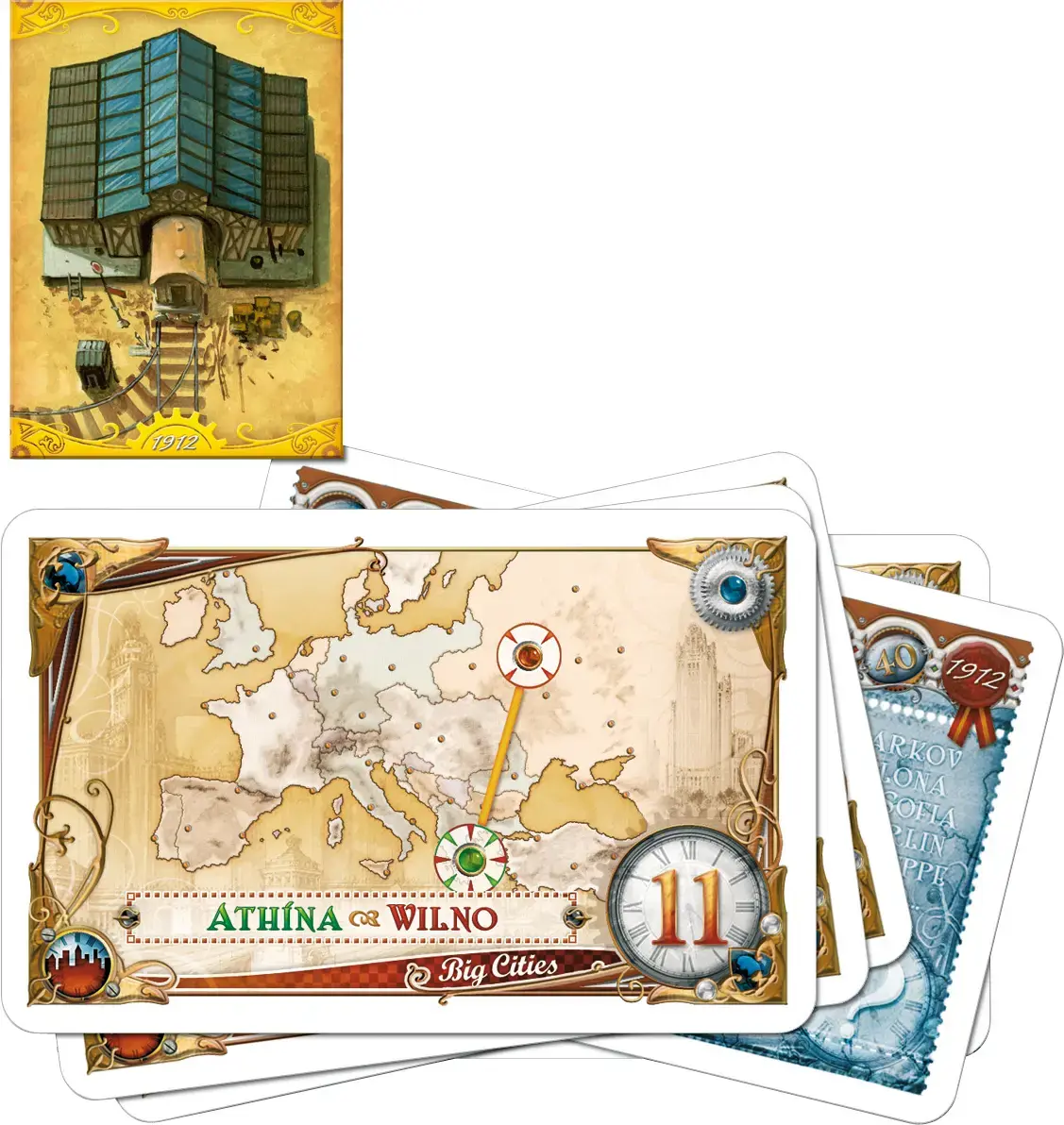 Galda spēle Rebel Asmodee Zug um Zug – Europa 1912 Photo 2