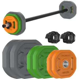 Набор для аэробики Tunturi Aerobic Pump Set 20 кг — разборные блины для силовых и кардио‑тренировок