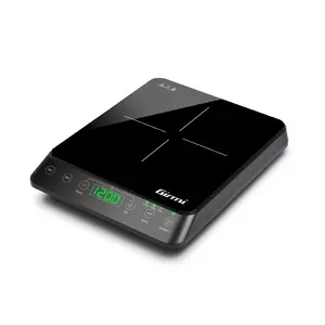 Induction zone hob Girmi PI04 Black — countertop 27.5 cm, 1 zone, 2000 W, touch control