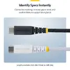 Кабель StarTech USB-C 0.3м 60W USB2CC30CMNCBR Photo 7