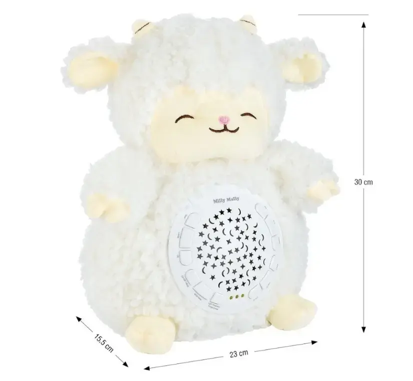 Плюшевая проектор-игрушка milly mally Sheep Projector Plush Toy 5664 Photo 2