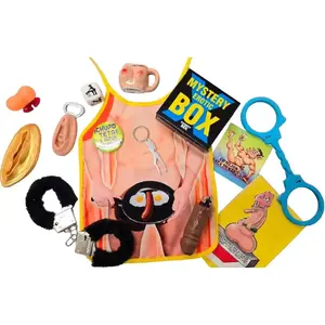 Mystery erotic box for him DIABLO PICANTE — 10 x 10 contents set