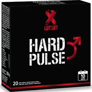 Uztura bagātinātāja kapsulas XPOWER Hard Pulse Express Treatment 20 kapsulas — 10 dienu kurss erekcijai un izturībai