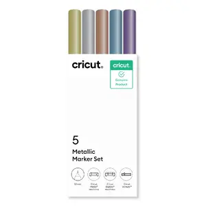 Cricut craft cutting machine supply 2012168 — compatible with Cricut Maker, Explore, Maker 3/4, Explore 3/4; colours: Blue, Copper, Gold, Silver, Violet