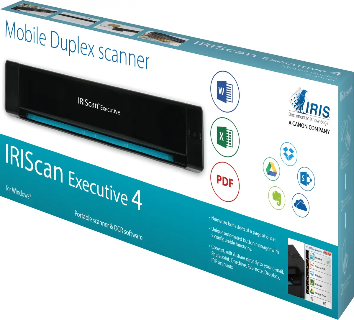 Iris Ohyama IRIScan Executive 4 sheet-fed scanner Photo 6