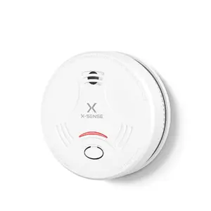 Dūmu detektors X‑Sense SD11 Autarker — autonoms optiskais dūmu trauksmes sensors ar bateriju barošanu