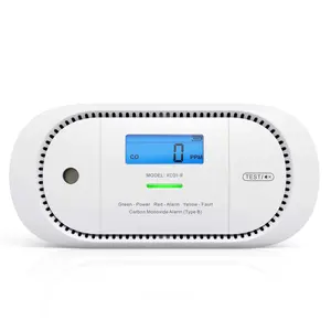X-Sense XC01-R Wireless Carbon Monoxide Detector with LCD Display and 7-Year Battery