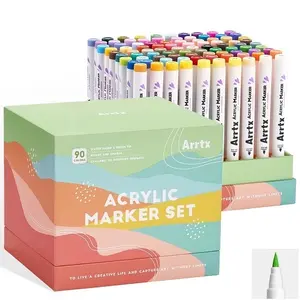 Akrila marķieri Arrtx 90B — 90 ainavu krāsu komplekts
