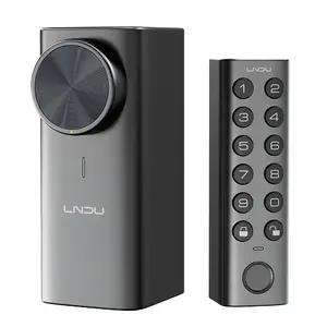 Smart door lock HiSmart TV993468 with fingerprint recognition