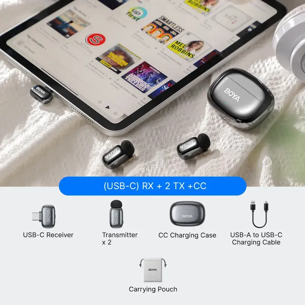 Беспроводной микрофон Boya mini 2-02 USB-C Photo 2