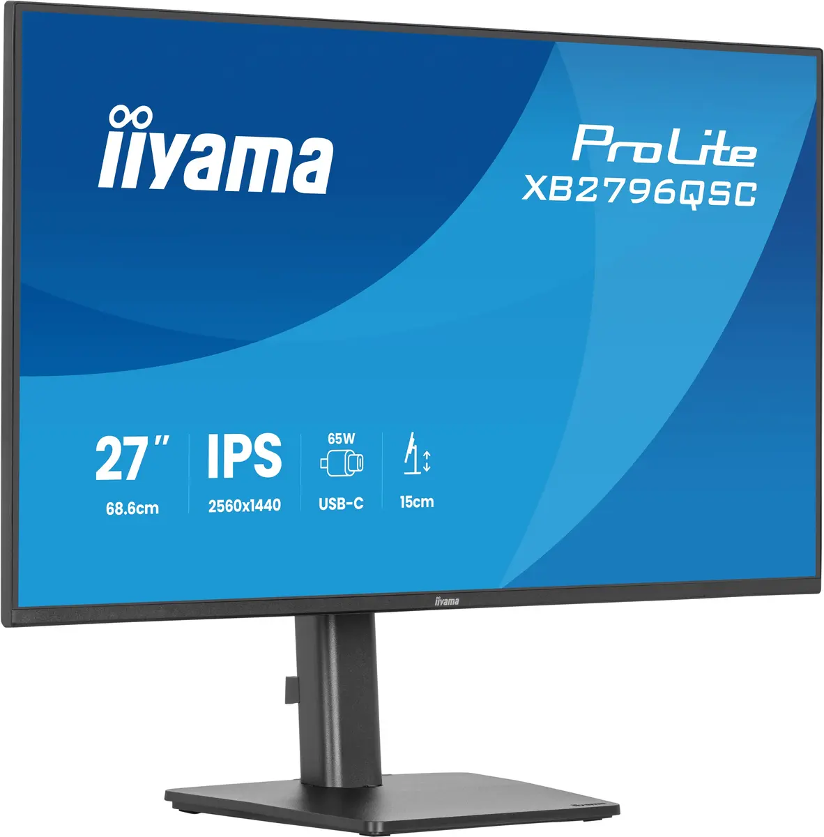 Datora monitors iiyama ProLite XB2796QSC-B1 27