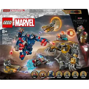 LEGO set Marvel 76322 Avengers: Endgame – Thor vs. Chitauri, collectible playset