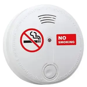 Cigarette Smoke Detector HiSmart Tuya Wi‑Fi — model TV993406, wireless smoke sensor for indoor use