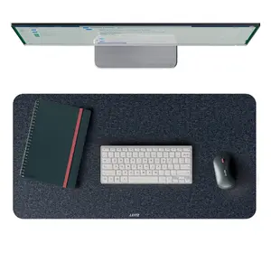Felt desk mat LEITZ Large — Dark Grey, 360 x 700 x 3 mm