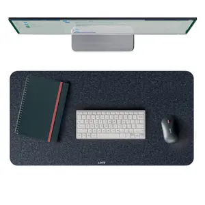 Leitz Large Felt Desk Mat Dark Grey Made from 75% Recycled Materials