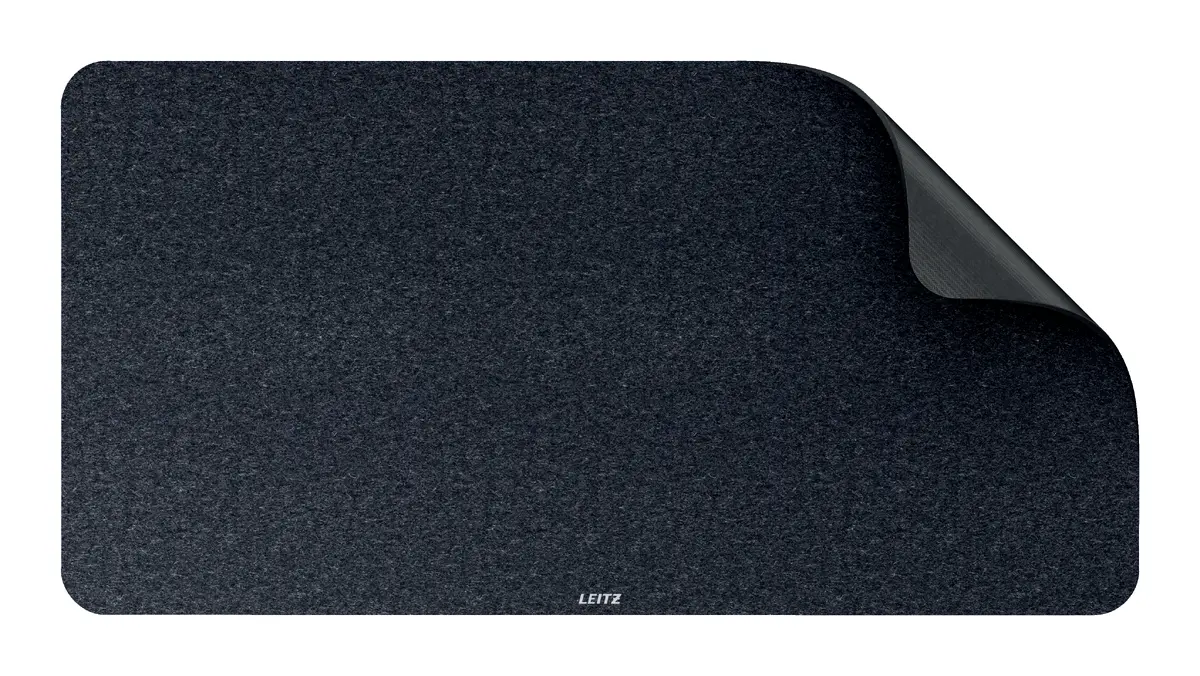 Leitz Large Felt Desk Mat Dark Grey Photo 4