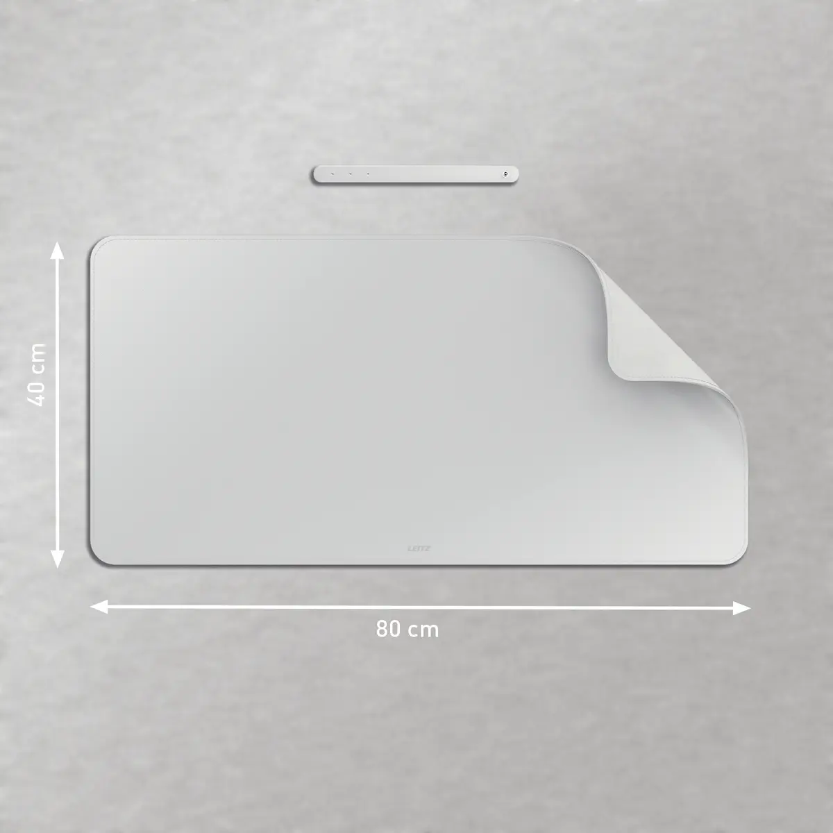 Leitz Large Desk Mat Grey Photo 2
